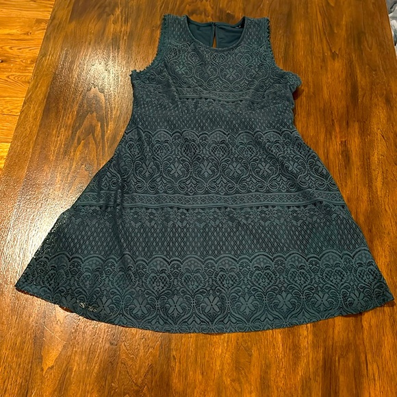 My Michelle Other - My Michelle Girls Green Lace Dress